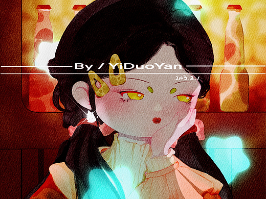 少女插畫/二月春（個人主頁-ZNjM3ODQyNDg=） - 創(chuàng)作習作 - 站酷設(shè)計師鹽柏原創(chuàng)素材 - 站酷ZCOOL