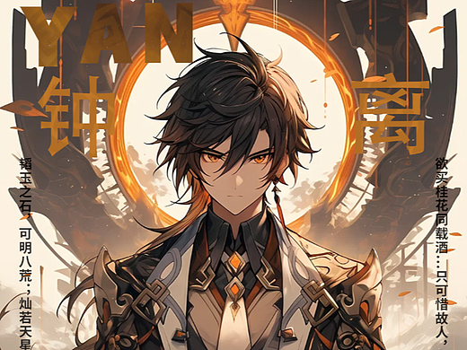 原神兴趣作品（个人主页-ZNjY4MTA5NDA=） - 海报 - 站酷设计师恒梦原创素材 - 站酷ZCOOL