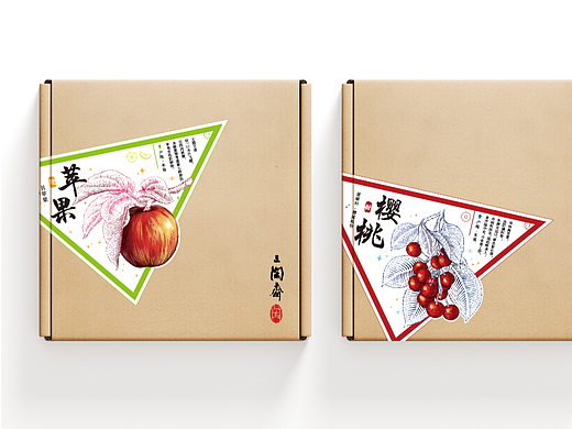水果包装-#标签设计
