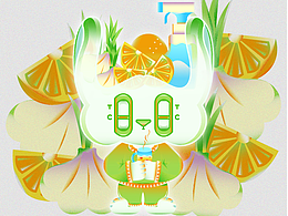 打包兔創(chuàng)意插畫設(shè)計(jì) 