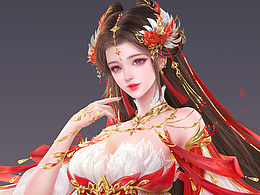 火灵儿神女服设