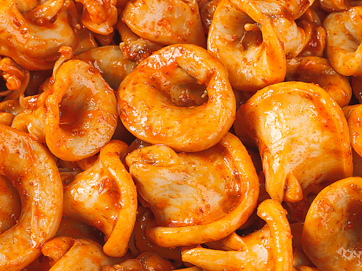 海鲜 鱿鱼拍摄 烧烤 包装标签图