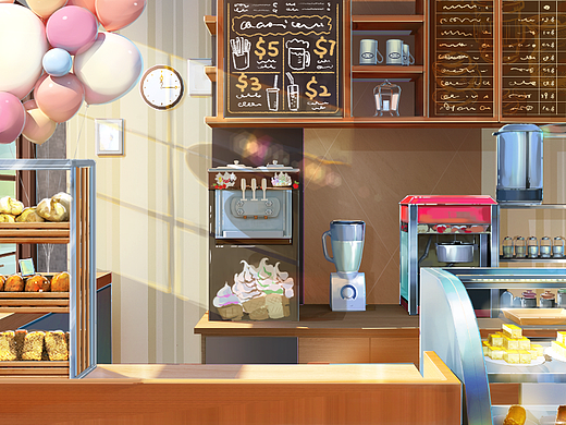 面包店（个人主页-ZNjcxMjg5MTY=） - 商业插画 - 站酷设计师海盐帝原创素材 - 站酷ZCOOL