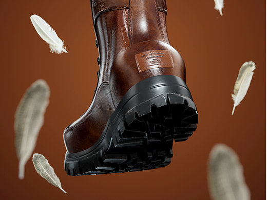 马丁靴-皮革材质