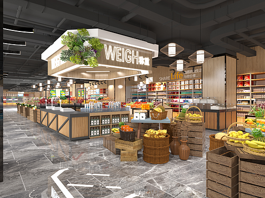 星夜传图设计|超市