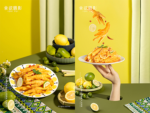 美食摄影|无骨鸡爪酸辣 蒜香 香辣|SHIYU食欲摄影