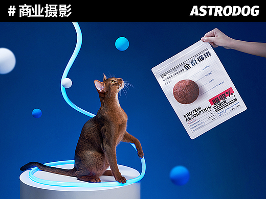 宠物食品摄影-安贝吸收全价猫粮/狗粮