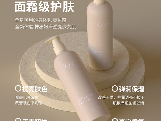 护肤品详情页-身体乳