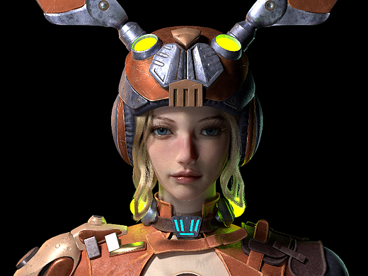 戰(zhàn)士Amya（個(gè)人主頁-ZNjA0OTc0NDA=） - 人物/生物 - 站酷設(shè)計(jì)師Oliive原創(chuàng)素材 - 站酷ZCOOL