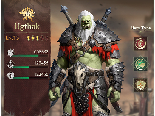《Warcraft Eponymous 》UI Exercise