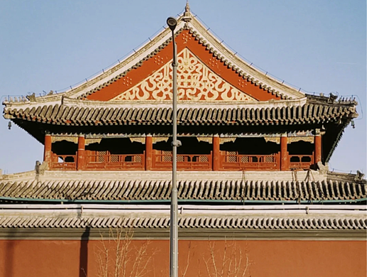 #创作加油站# 冬日暖阳下的雍和宫