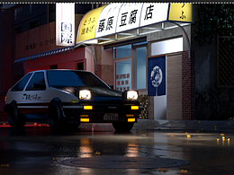 Chaos Vantage渲染作品——花前月藤原豆腐店