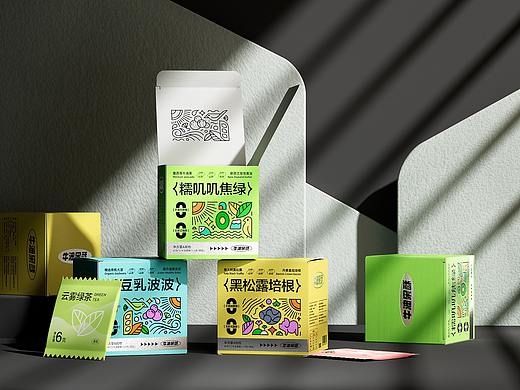 牛油果酥丨新中式蛋糕包装设计