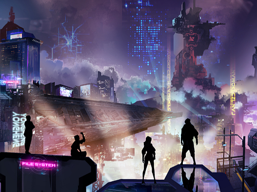 站在顶楼的打工人（个人主页-ZNTkwNTA4MTY=） - 概念设定 - 站酷设计师蛋挞挞挞挞挞挞原创素材 - 站酷ZCOOL