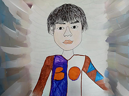 成都高新區(qū)曾瑞吉自畫像