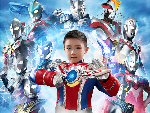每个小男孩应该都有一个奥特曼的梦想吧?