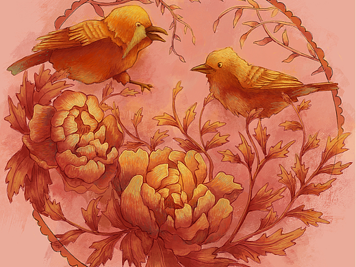 非物质文化遗产插画艺术_素材网站_图片免费下载-zcool站酷