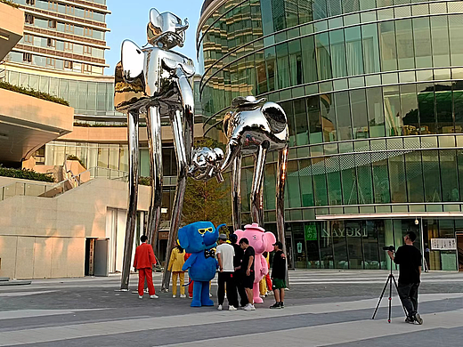 雕塑制作——镜面不锈钢大象制作全过程