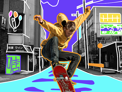 第 18 天 - 正式练习风格篇 - 涂鸦风格