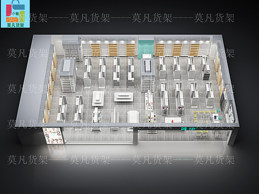 禹州饰品货架不断创新设计空间美学布局场景