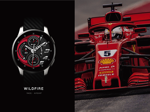 「vivo WATCH」:商务拟真表盘设计