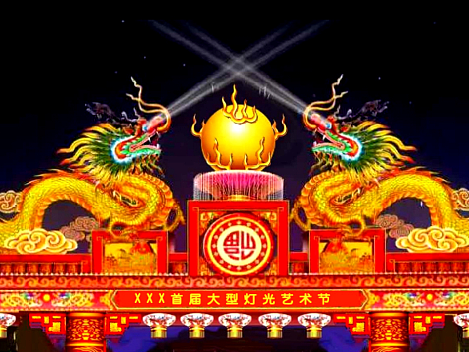 2024年龙年花灯设计图分享
