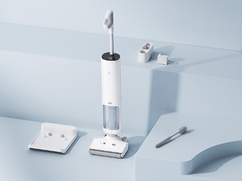 米家无线洗地机 | 像坦克一样的履带（个人主页-ZNjMzNzIxNzY=） - 生活用品 - 站酷设计师Beancreate原创素材 - 站酷ZCOOL