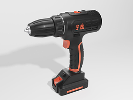 电商产品建模渲染（手电钻）