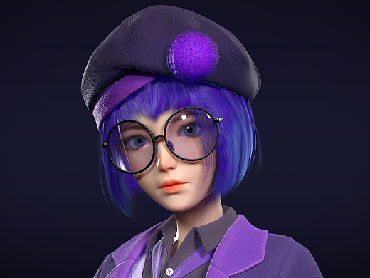 Purple Girl