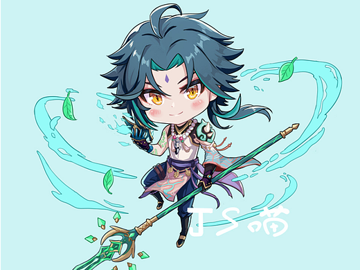 画一只帅气的魈