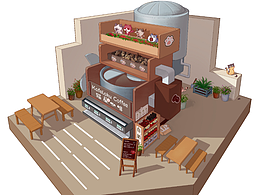 KK魔法学院-《猫屎咖啡店》