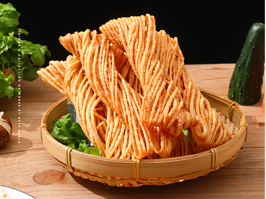 传统美食馓子、卤煮丨摄影作品