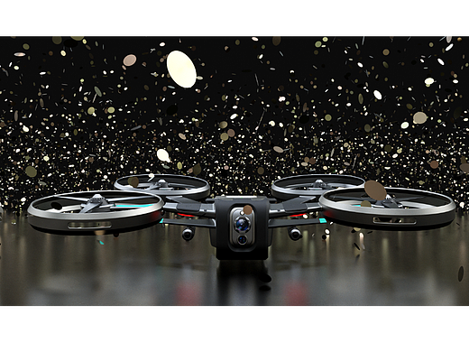 多视角无人机勘探设备