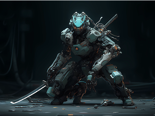 Midjourney - 废土战士