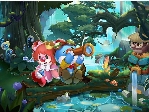 森林里的小小探险家