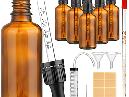 亞馬遜主圖-50ml玻璃移液瓶套裝