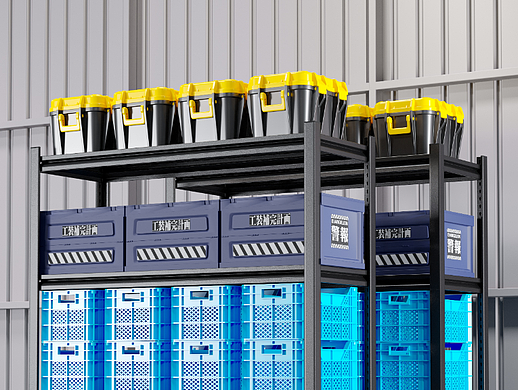 C4D+Corona渲染表现 置物架建模渲染