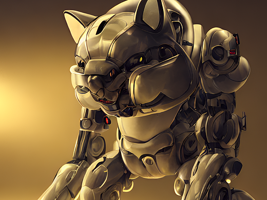 #AI创作实验室#装甲猫