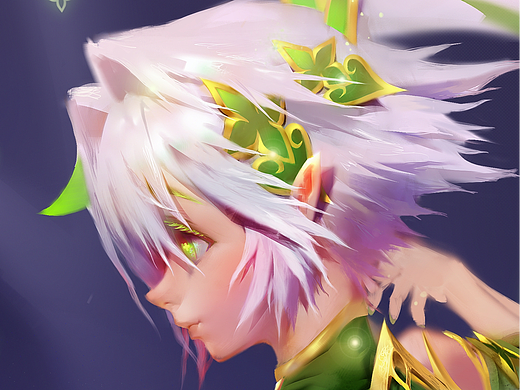 【原神】纳西妲同人板绘过程