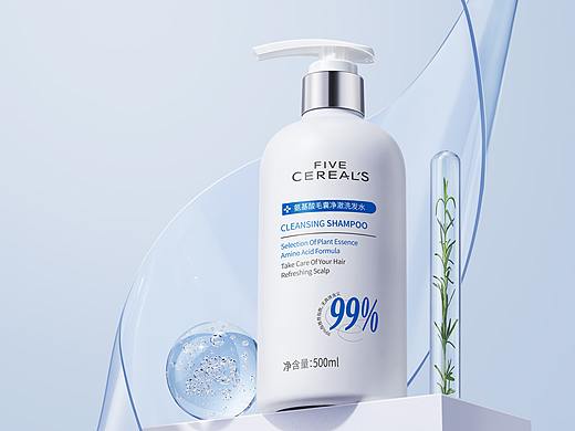 HF 氨基酸毛囊净澈洗发水拍摄