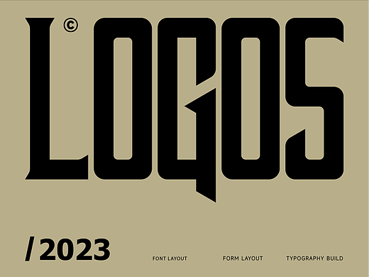 logotype丨2023 字体标志 