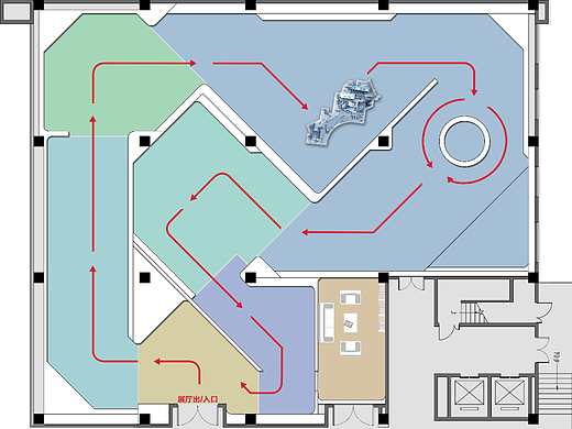 展厅平面布置图
