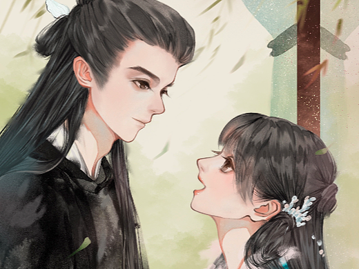 苍兰诀同人插画（个人主页-ZNjYwMTQ1NDg=） - 创作习作 - 站酷设计师温珩珩_原创素材 - 站酷ZCOOL