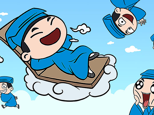 微信动态表情包坤灵小道士 | 原创IP