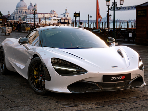 汽车渲染 McLaren 720s