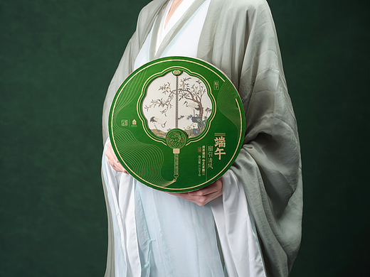 【壹素视觉】故宫端午节礼盒设计案例分享-扇引清风
