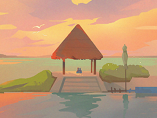 速涂练习（个人主页-ZNTY0ODg3MjA=） - 创作习作 - 站酷设计师嗑瓜子的猫i原创素材 - 站酷ZCOOL