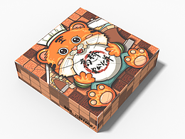 高桥松饼包装及文创设计