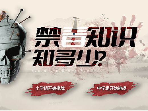 触摸屏UI设计丨禁毒知多少
