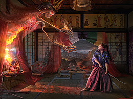 海报合成作品-妖怪奇谈